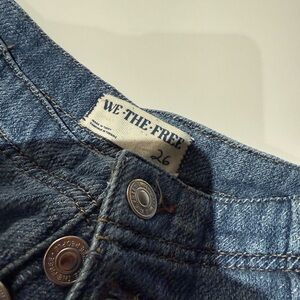 Free People “Osaka” Sky Denim Jeans